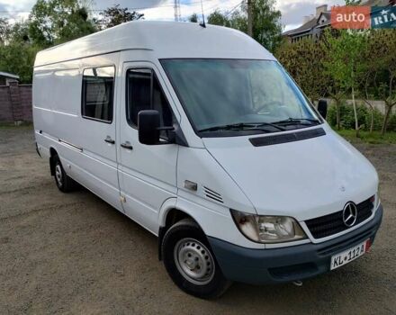 Белый Мерседес Sprinter, объемом двигателя 2.7 л и пробегом 357 тыс. км за 14550 $, фото 16 на Automoto.ua