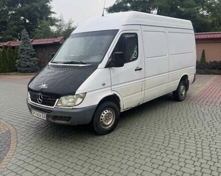 Белый Мерседес Sprinter, объемом двигателя 2.7 л и пробегом 400 тыс. км за 4999 $, фото 1 на Automoto.ua