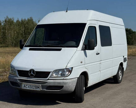 Белый Мерседес Sprinter, объемом двигателя 2.7 л и пробегом 655 тыс. км за 7800 $, фото 9 на Automoto.ua