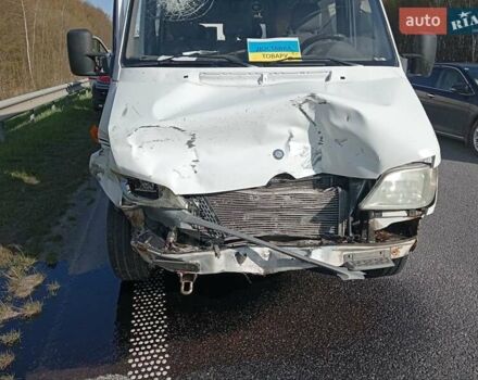 Білий Мерседес Sprinter, об'ємом двигуна 2.1 л та пробігом 430 тис. км за 5000 $, фото 4 на Automoto.ua