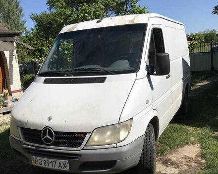 Білий Мерседес Sprinter, об'ємом двигуна 2.5 л та пробігом 231 тис. км за 4700 $, фото 1 на Automoto.ua