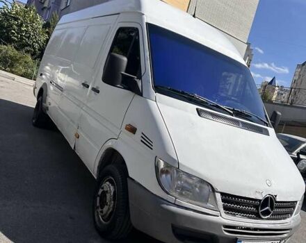 Белый Мерседес Sprinter, объемом двигателя 2.2 л и пробегом 832 тыс. км за 8200 $, фото 15 на Automoto.ua