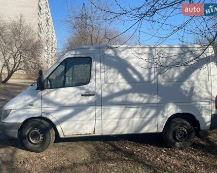 Белый Мерседес Sprinter, объемом двигателя 2.1 л и пробегом 479 тыс. км за 8000 $, фото 5 на Automoto.ua
