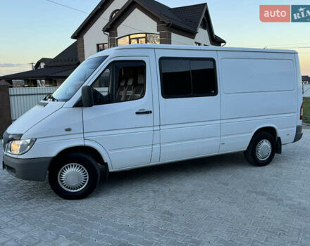 Белый Мерседес Sprinter, объемом двигателя 2.2 л и пробегом 341 тыс. км за 6900 $, фото 2 на Automoto.ua