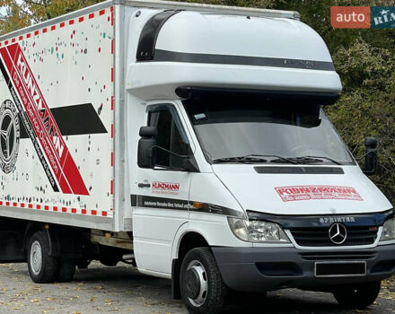 Белый Мерседес Sprinter, объемом двигателя 2.7 л и пробегом 430 тыс. км за 13500 $, фото 34 на Automoto.ua
