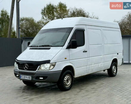 Білий Мерседес Sprinter, об'ємом двигуна 2.2 л та пробігом 418 тис. км за 5500 $, фото 3 на Automoto.ua