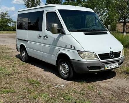 Белый Мерседес Sprinter, объемом двигателя 2.15 л и пробегом 304 тыс. км за 9500 $, фото 1 на Automoto.ua