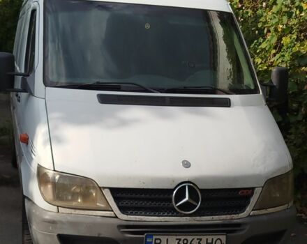 Білий Мерседес Sprinter, об'ємом двигуна 2.1 л та пробігом 431 тис. км за 8700 $, фото 1 на Automoto.ua