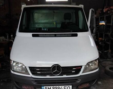 Белый Мерседес Sprinter, объемом двигателя 2.7 л и пробегом 620 тыс. км за 9500 $, фото 21 на Automoto.ua