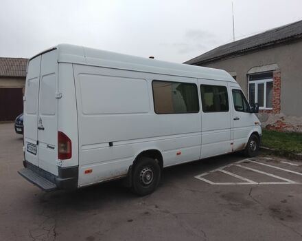 Белый Мерседес Sprinter, объемом двигателя 2.2 л и пробегом 320 тыс. км за 6200 $, фото 6 на Automoto.ua