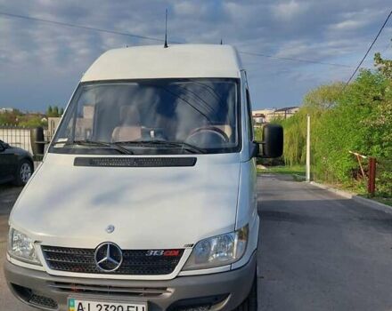 Белый Мерседес Sprinter, объемом двигателя 2.2 л и пробегом 301 тыс. км за 10600 $, фото 50 на Automoto.ua