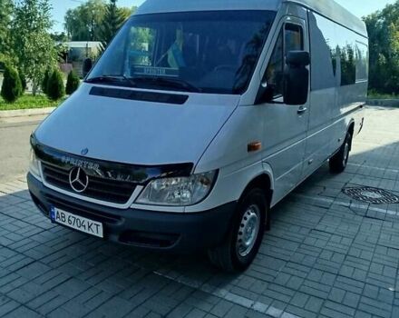 Белый Мерседес Sprinter, объемом двигателя 2.2 л и пробегом 390 тыс. км за 12000 $, фото 46 на Automoto.ua