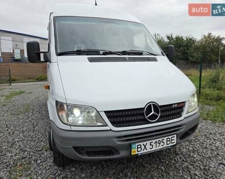 Белый Мерседес Sprinter, объемом двигателя 2.7 л и пробегом 350 тыс. км за 18900 $, фото 4 на Automoto.ua