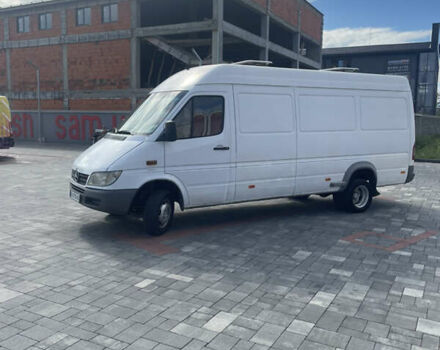 Белый Мерседес Sprinter, объемом двигателя 2.69 л и пробегом 355 тыс. км за 17500 $, фото 12 на Automoto.ua