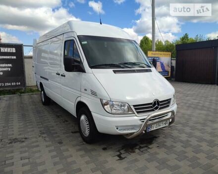 Білий Мерседес Sprinter, об'ємом двигуна 2.15 л та пробігом 223 тис. км за 9800 $, фото 48 на Automoto.ua