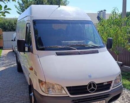Белый Мерседес Sprinter, объемом двигателя 2.7 л и пробегом 280 тыс. км за 14500 $, фото 46 на Automoto.ua