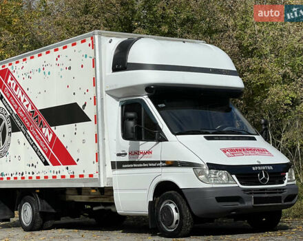 Белый Мерседес Sprinter, объемом двигателя 2.7 л и пробегом 430 тыс. км за 13500 $, фото 6 на Automoto.ua