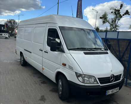 Белый Мерседес Sprinter, объемом двигателя 2.15 л и пробегом 700 тыс. км за 8500 $, фото 1 на Automoto.ua