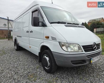 Белый Мерседес Sprinter, объемом двигателя 2.7 л и пробегом 350 тыс. км за 19800 $, фото 16 на Automoto.ua