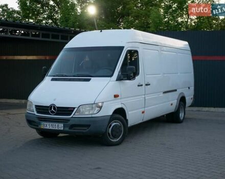 Белый Мерседес Sprinter, объемом двигателя 2.2 л и пробегом 490 тыс. км за 12500 $, фото 8 на Automoto.ua
