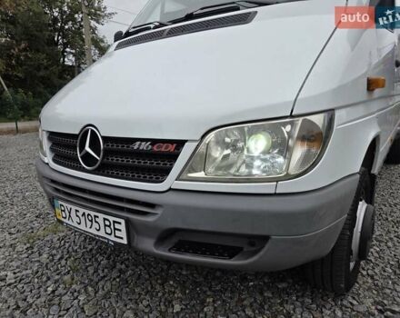Белый Мерседес Sprinter, объемом двигателя 2.7 л и пробегом 350 тыс. км за 19800 $, фото 5 на Automoto.ua