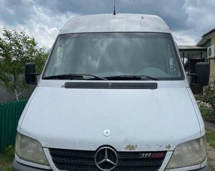 Белый Мерседес Sprinter, объемом двигателя 2.15 л и пробегом 1 тыс. км за 6700 $, фото 1 на Automoto.ua