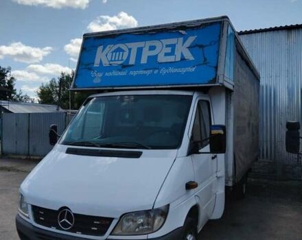 Белый Мерседес Sprinter, объемом двигателя 2.7 л и пробегом 620 тыс. км за 9500 $, фото 6 на Automoto.ua