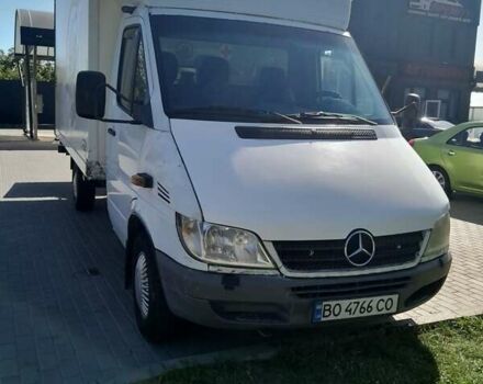 Белый Мерседес Sprinter, объемом двигателя 2.7 л и пробегом 530 тыс. км за 12850 $, фото 4 на Automoto.ua