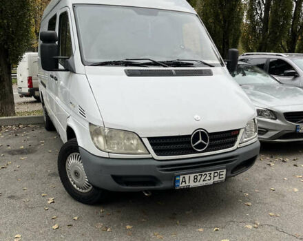 Белый Мерседес Sprinter, объемом двигателя 2.1 л и пробегом 356 тыс. км за 9500 $, фото 2 на Automoto.ua