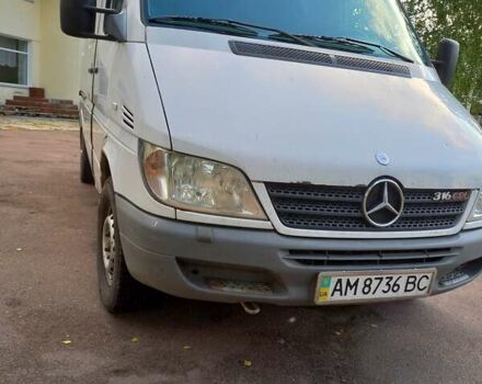 Белый Мерседес Sprinter, объемом двигателя 27 л и пробегом 685 тыс. км за 8750 $, фото 27 на Automoto.ua