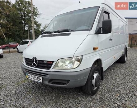Белый Мерседес Sprinter, объемом двигателя 2.7 л и пробегом 350 тыс. км за 19800 $, фото 8 на Automoto.ua