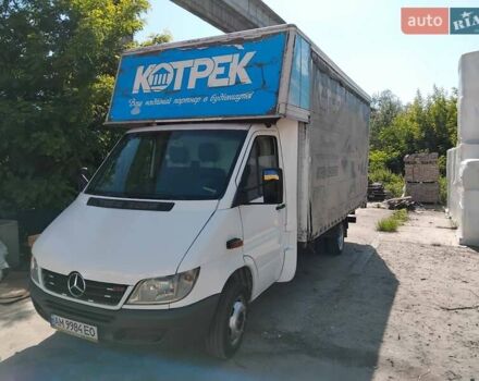 Белый Мерседес Sprinter, объемом двигателя 2.7 л и пробегом 620 тыс. км за 9500 $, фото 8 на Automoto.ua