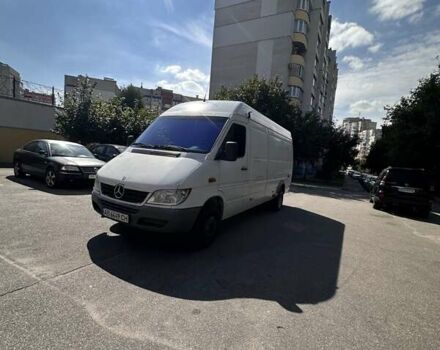 Белый Мерседес Sprinter, объемом двигателя 2.2 л и пробегом 832 тыс. км за 8200 $, фото 73 на Automoto.ua