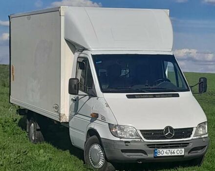 Белый Мерседес Sprinter, объемом двигателя 2.7 л и пробегом 530 тыс. км за 12850 $, фото 1 на Automoto.ua