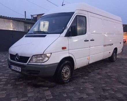 Белый Мерседес Sprinter, объемом двигателя 2.15 л и пробегом 412 тыс. км за 9500 $, фото 4 на Automoto.ua
