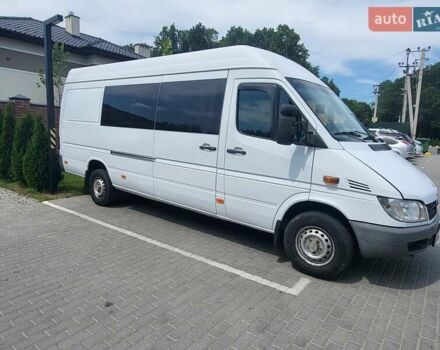 Білий Мерседес Sprinter, об'ємом двигуна 2.7 л та пробігом 396 тис. км за 12000 $, фото 13 на Automoto.ua