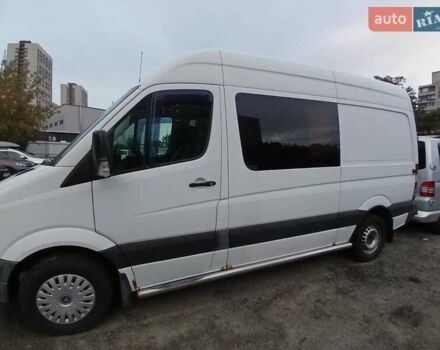 Белый Мерседес Sprinter, объемом двигателя 2.87 л и пробегом 390 тыс. км за 10000 $, фото 1 на Automoto.ua