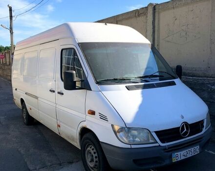 Белый Мерседес Sprinter, объемом двигателя 2.1 л и пробегом 535 тыс. км за 3500 $, фото 7 на Automoto.ua