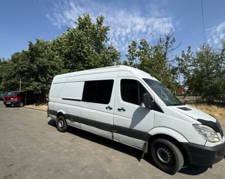 Белый Мерседес Sprinter, объемом двигателя 2.1 л и пробегом 60 тыс. км за 7500 $, фото 2 на Automoto.ua