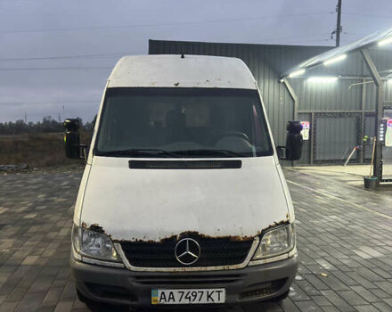 Белый Мерседес Sprinter, объемом двигателя 2 л и пробегом 510 тыс. км за 4100 $, фото 2 на Automoto.ua