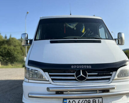 Білий Мерседес Sprinter, об'ємом двигуна 2.2 л та пробігом 528 тис. км за 10200 $, фото 1 на Automoto.ua