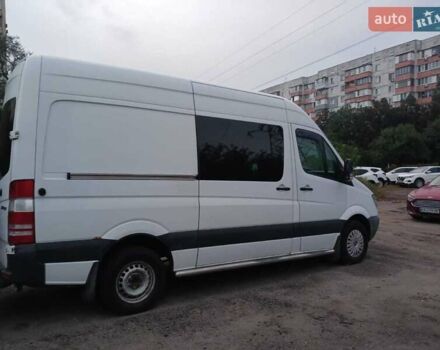 Белый Мерседес Sprinter, объемом двигателя 2.87 л и пробегом 390 тыс. км за 10000 $, фото 2 на Automoto.ua