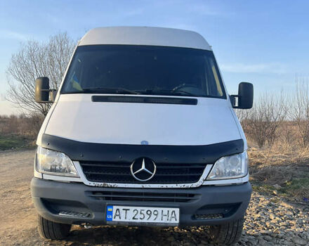Білий Мерседес Sprinter, об'ємом двигуна 2.2 л та пробігом 655 тис. км за 15000 $, фото 1 на Automoto.ua