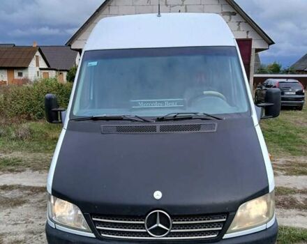 Белый Мерседес Sprinter, объемом двигателя 2.2 л и пробегом 308 тыс. км за 8300 $, фото 19 на Automoto.ua