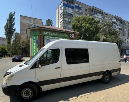 Белый Мерседес Sprinter, объемом двигателя 2.1 л и пробегом 60 тыс. км за 7500 $, фото 1 на Automoto.ua