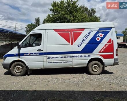 Белый Мерседес Sprinter, объемом двигателя 2.7 л и пробегом 435 тыс. км за 7100 $, фото 4 на Automoto.ua