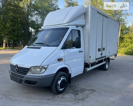 Белый Мерседес Sprinter, объемом двигателя 2.2 л и пробегом 360 тыс. км за 13800 $, фото 1 на Automoto.ua