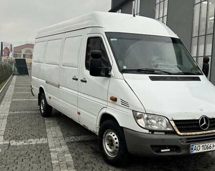 Белый Мерседес Sprinter, объемом двигателя 2.1 л и пробегом 1 тыс. км за 8000 $, фото 1 на Automoto.ua