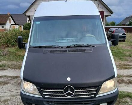 Белый Мерседес Sprinter, объемом двигателя 2.2 л и пробегом 308 тыс. км за 8300 $, фото 18 на Automoto.ua