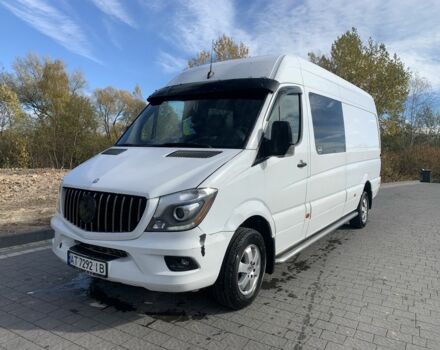 Білий Мерседес Sprinter, об'ємом двигуна 3 л та пробігом 800 тис. км за 17899 $, фото 1 на Automoto.ua